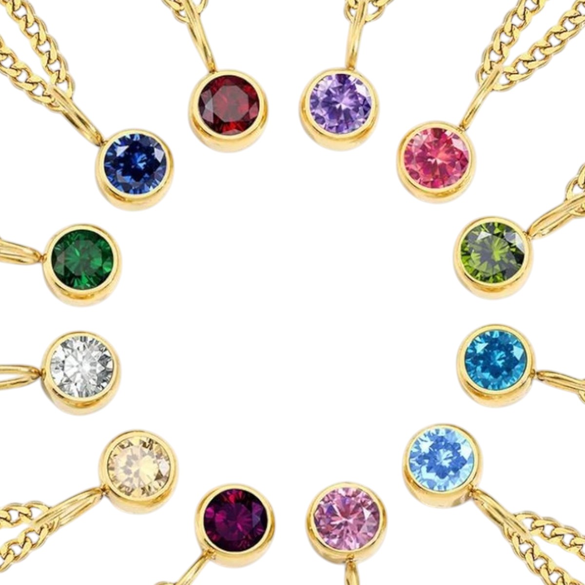 Vedhæng - guldbelagte