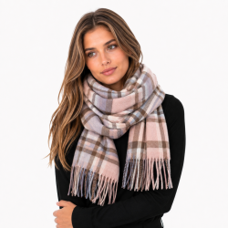 T�rkl�de i cashmere/pashmina - Pale orange