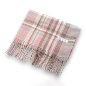 Trklde i cashmere/pashmina - Light pink
