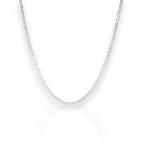 Snake - 3 mm smal slangekde slvbelagt